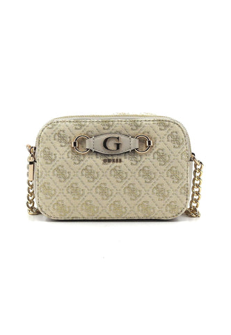 GUESS Izzy Borsa Tracolla Donna Dove Logo Beige JG865414 - Sandrini Calzature e Abbigliamento
