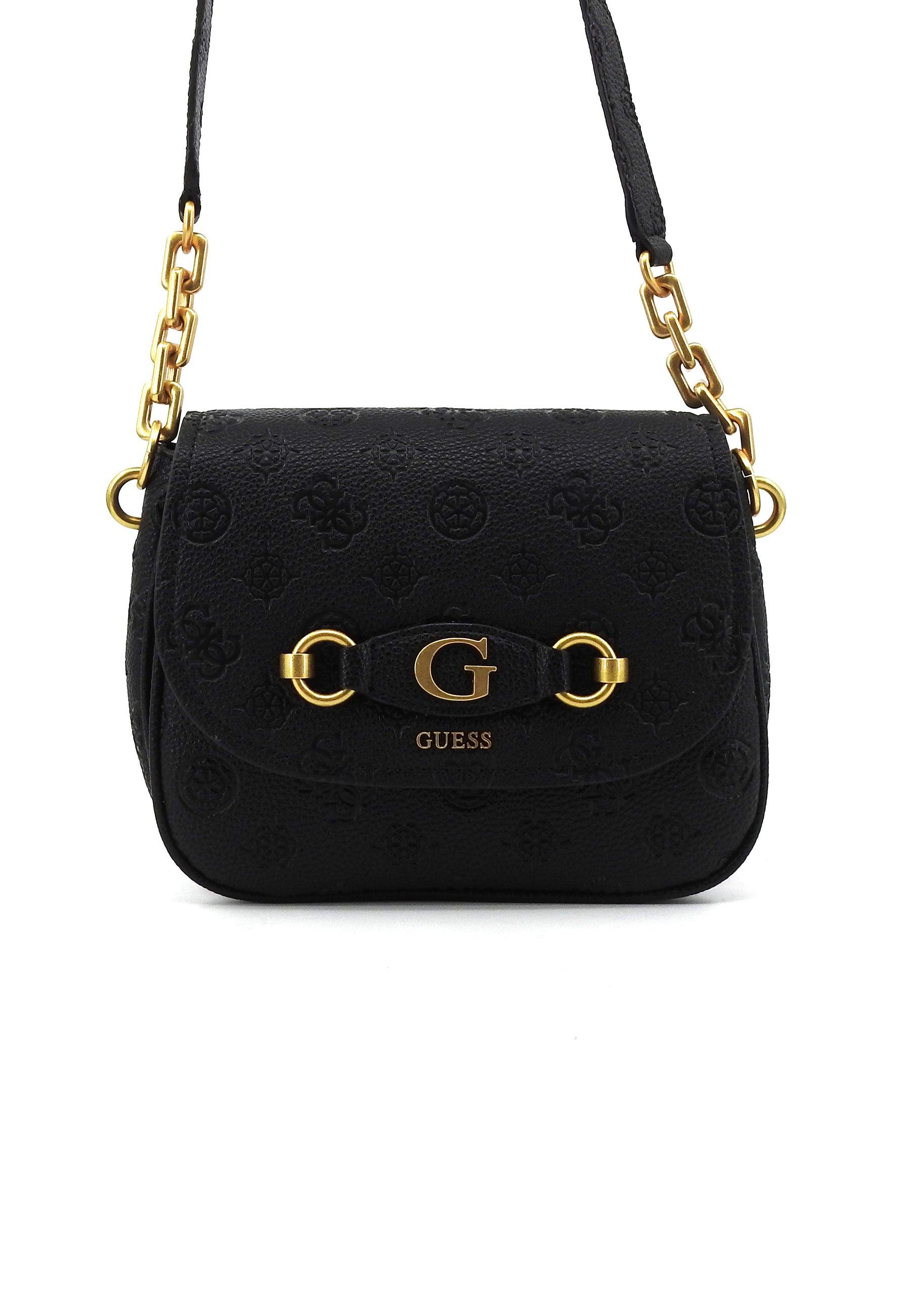 GUESS Izzy Peony Borsa Tracolla Donna Black Logo PD920920 - Sandrini Calzature e Abbigliamento