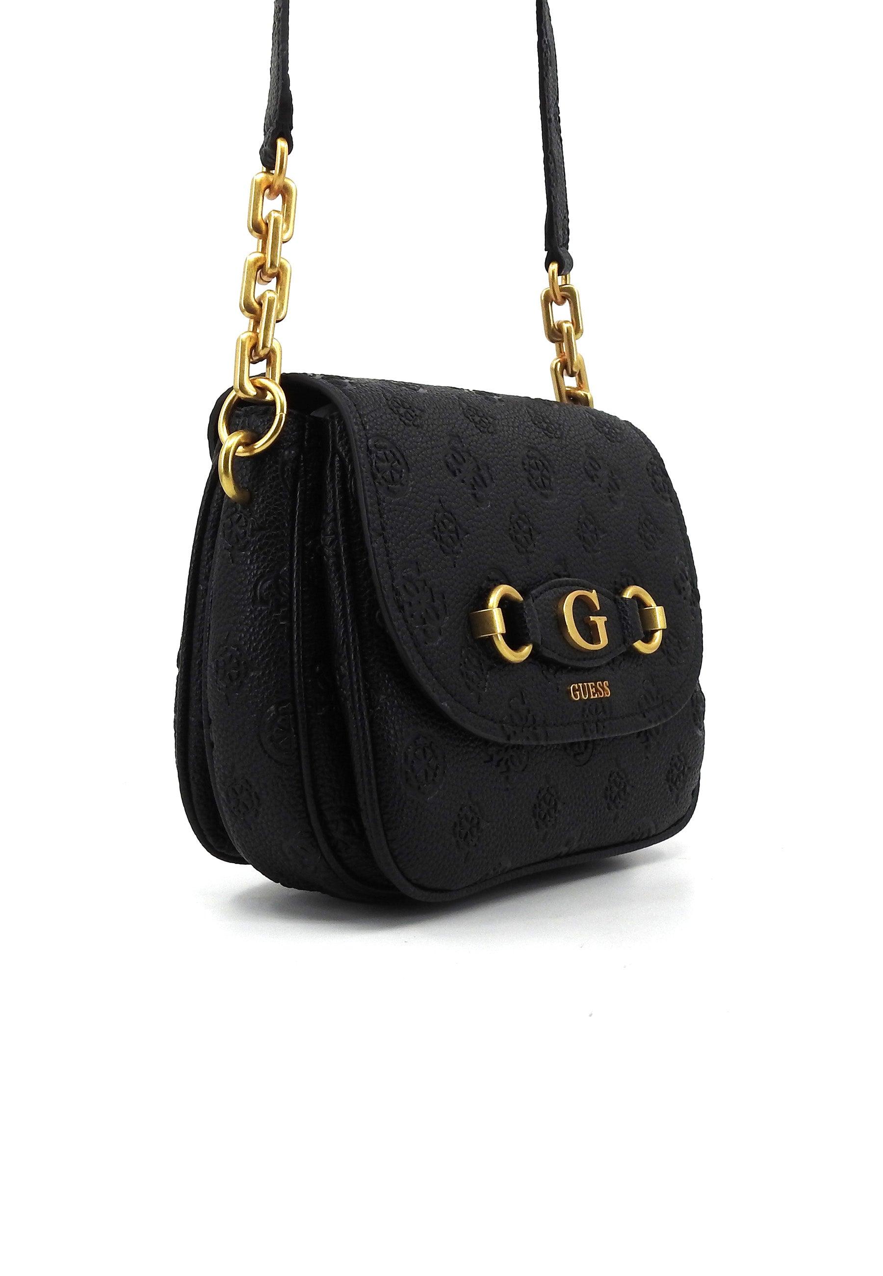 GUESS Izzy Peony Borsa Tracolla Donna Black Logo PD920920 - Sandrini Calzature e Abbigliamento