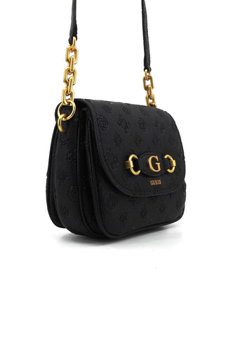 GUESS Izzy Peony Borsa Tracolla Donna Black Logo PD920920 - Sandrini Calzature e Abbigliamento