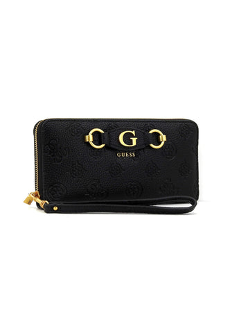 GUESS Izzy Peony Portafoglio Donna Black Logo PD920946 - Sandrini Calzature e Abbigliamento