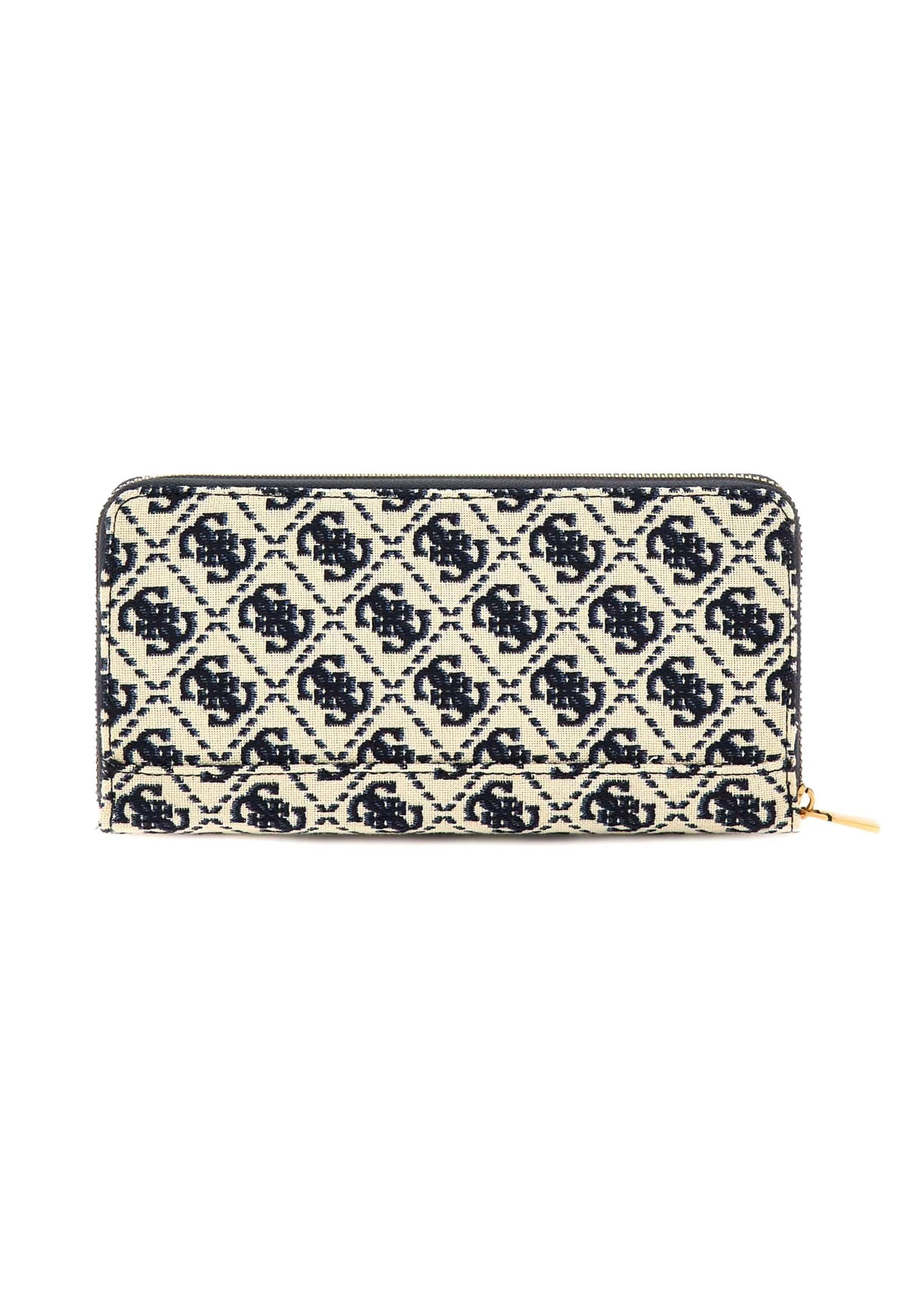 GUESS Izzy Portafoglio Donna Navy Logo JB865463 - Sandrini Calzature e Abbigliamento