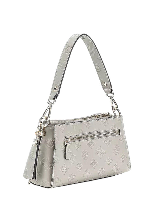 GUESS Jena Borsa Girlfriend Donna Taupe Logo PG922018 - Sandrini Calzature e Abbigliamento