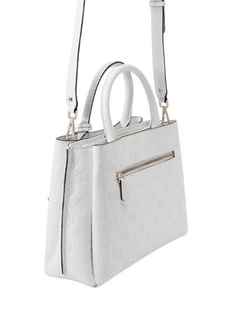 GUESS Jena Borsa Luxury Satchel Donna White Logo PG922006 - Sandrini Calzature e Abbigliamento