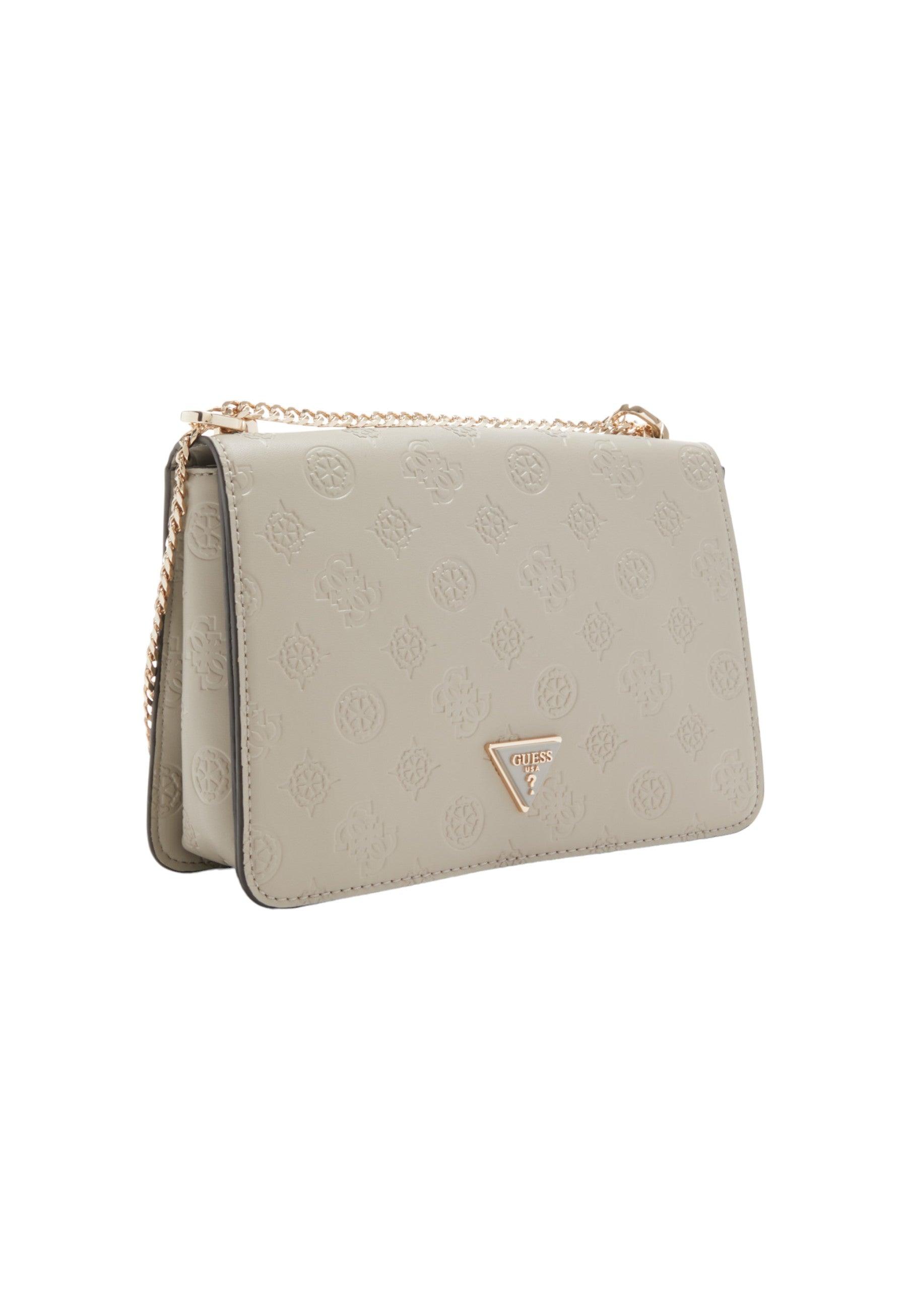 GUESS Jena Borsa Tracolla Borsa Donna Taupe Logo PG922021 - Sandrini Calzature e Abbigliamento