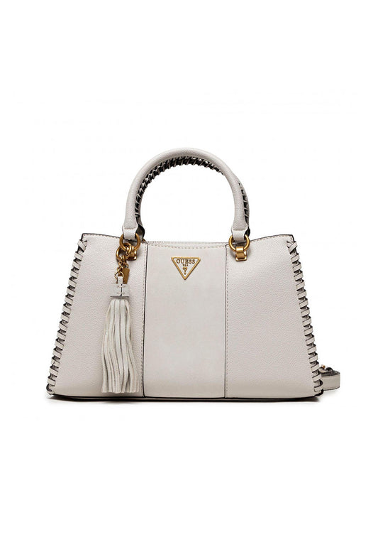 GUESS Kaoma Borsa Satchel Stone HB866006 - Sandrini Calzature e Abbigliamento