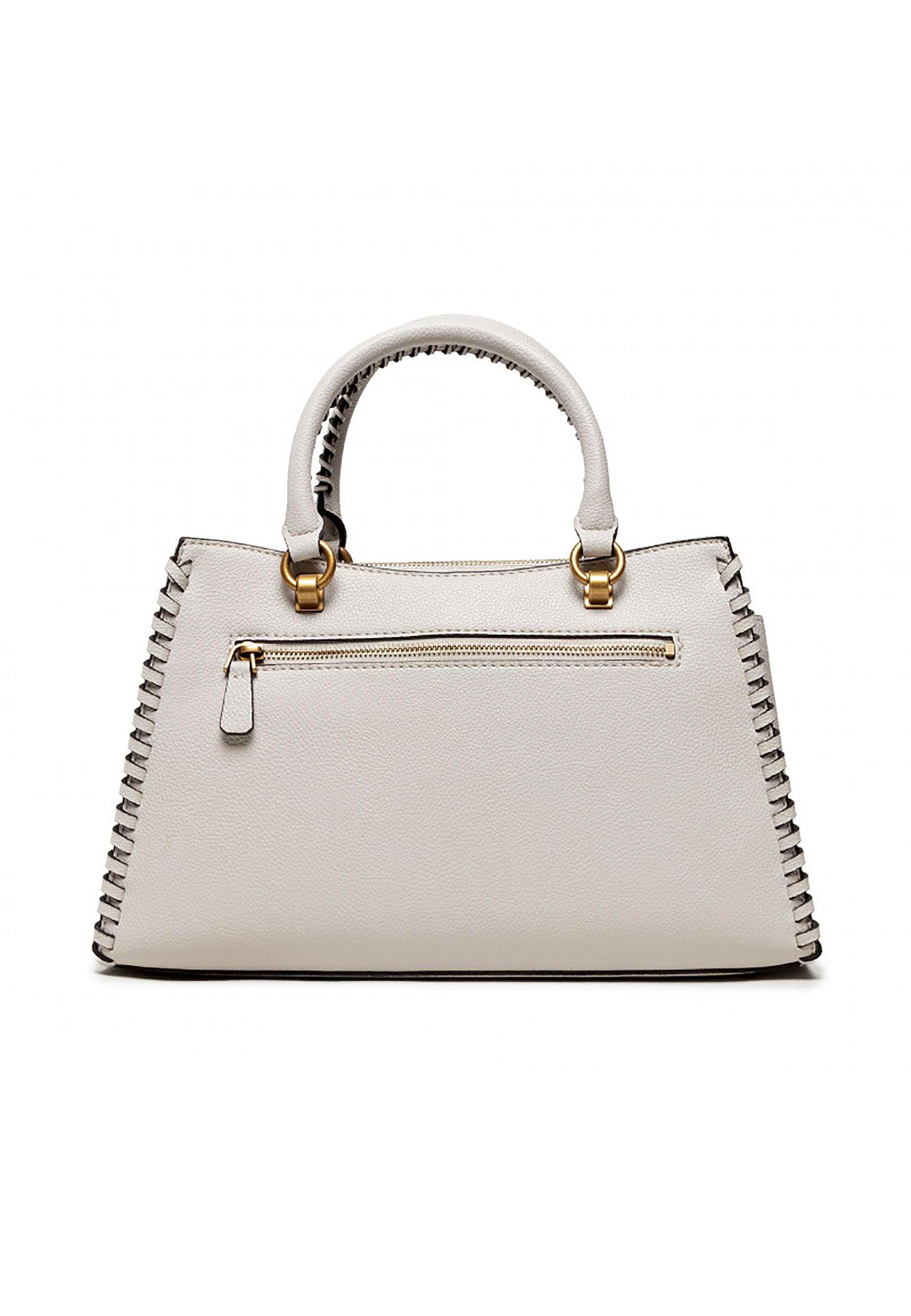 GUESS Kaoma Borsa Satchel Stone HB866006 - Sandrini Calzature e Abbigliamento