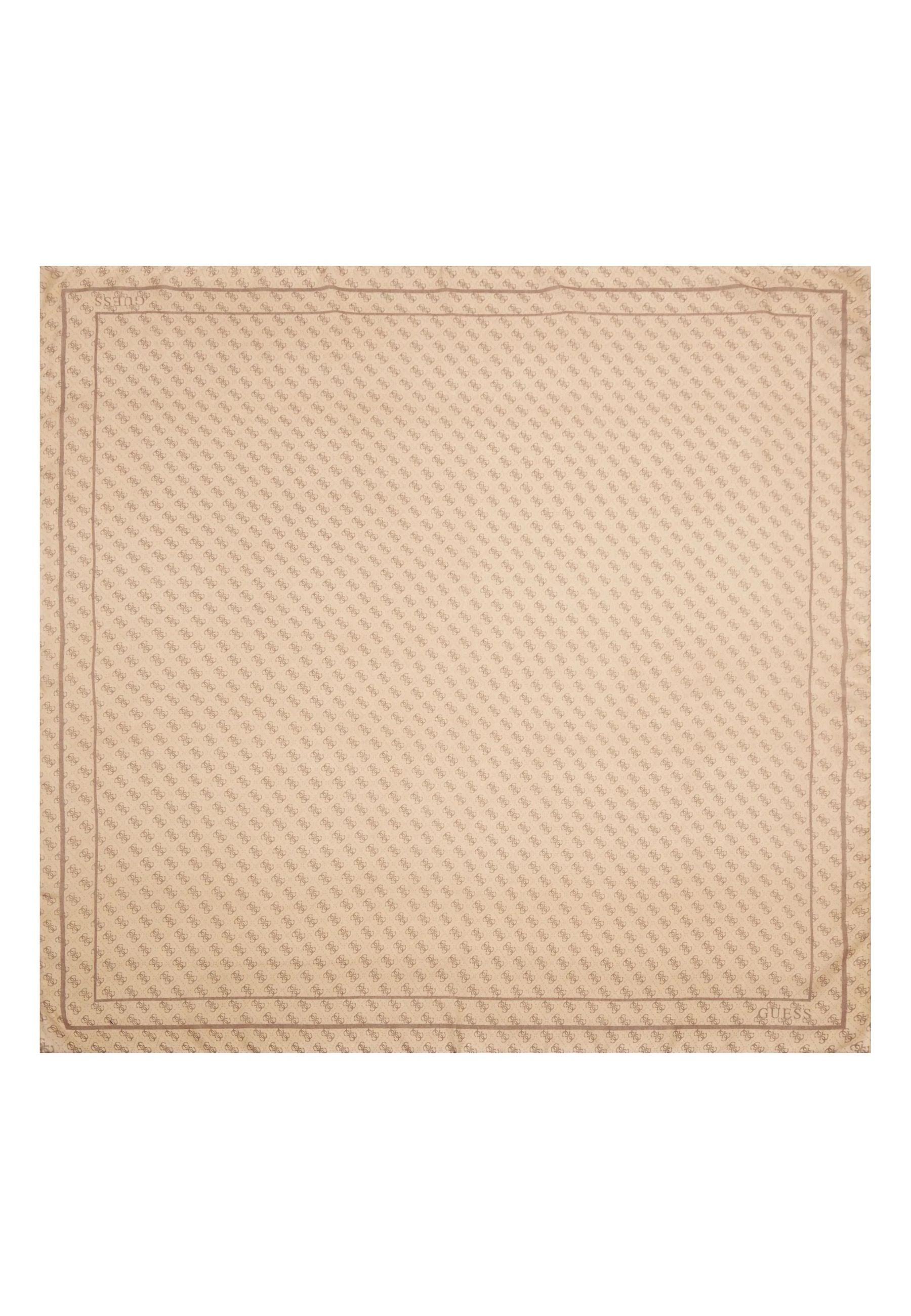 GUESS Kefiah Foulard Donna Latte Logo AW9986SIL30 - Sandrini Calzature e Abbigliamento