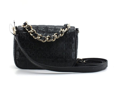GUESS Kobo Mini Borsa Tracolla Crossbody Flap Black GG841178 - Sandrini Calzature e Abbigliamento
