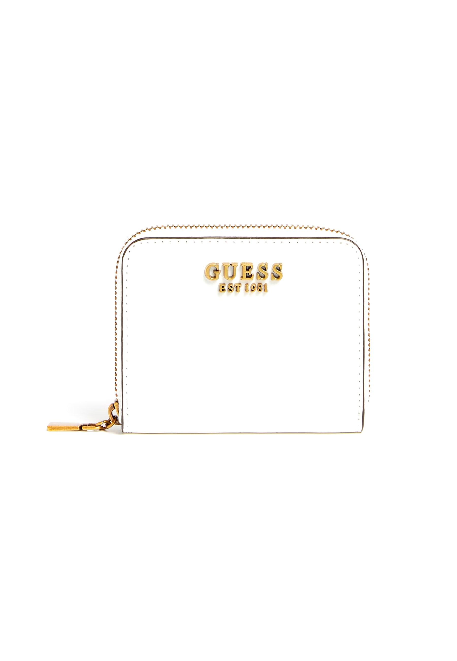 GUESS Laurel Portafoglio Donna Small White VB850037 - Sandrini Calzature e Abbigliamento