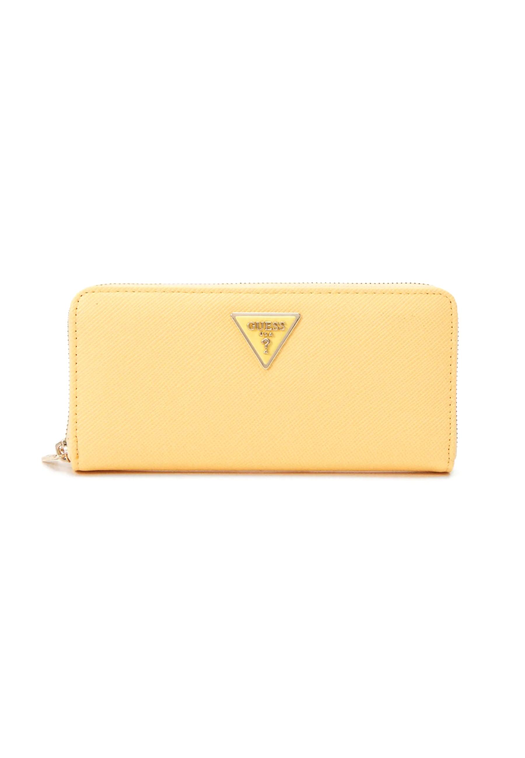 GUESS Laurel Portafoglio Zip Yellow ZG850046 - Sandrini Calzature e Abbigliamento