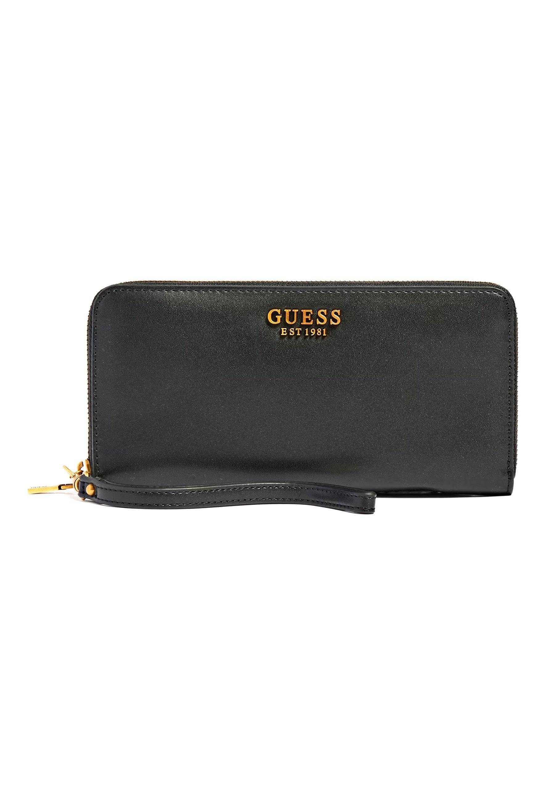 GUESS Laurel SLG Portafoglio Donna Black VB850046 - Sandrini Calzature e Abbigliamento