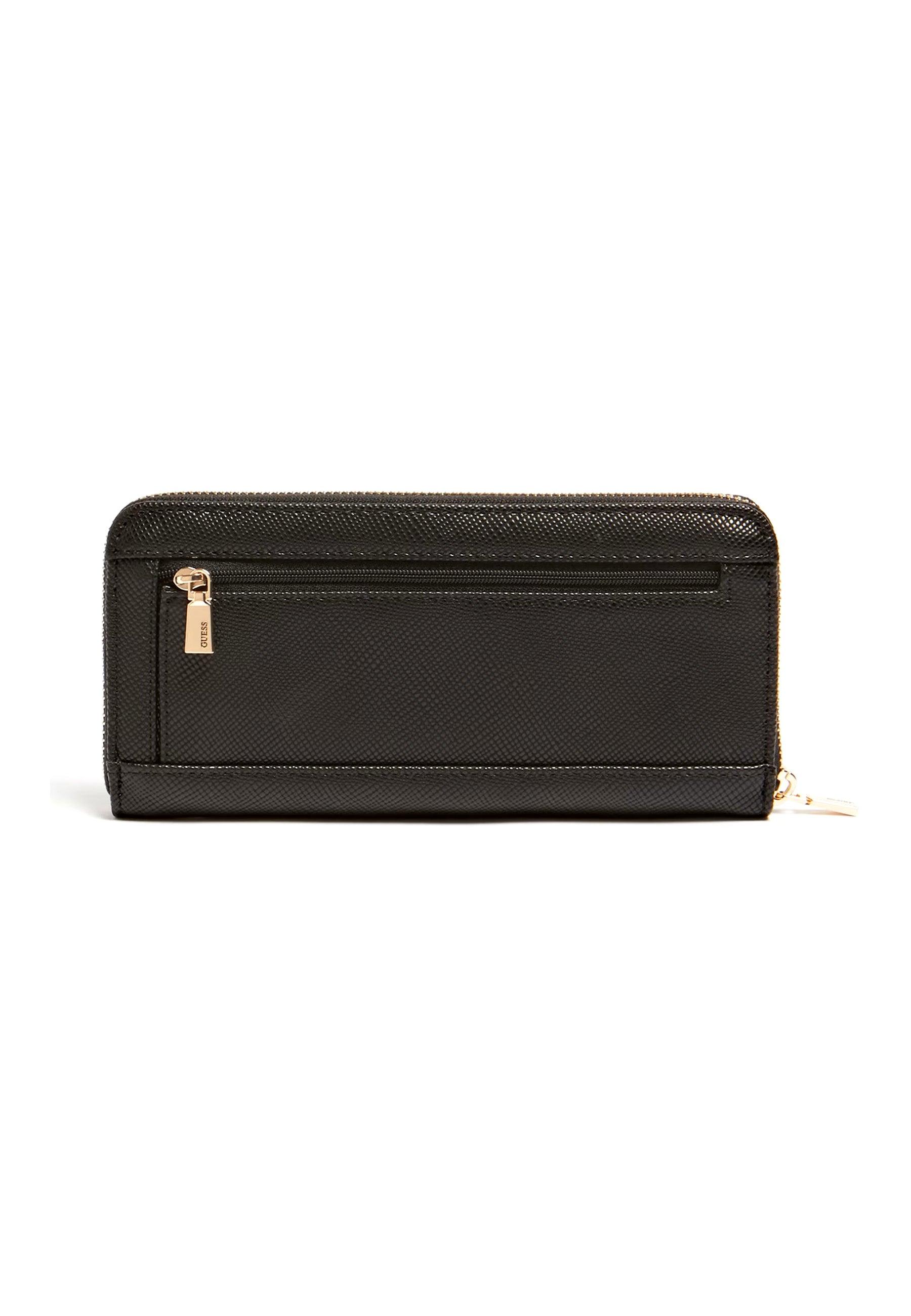 GUESS Laurel SLG Portafoglio Donna Black ZG850046 - Sandrini Calzature e Abbigliamento