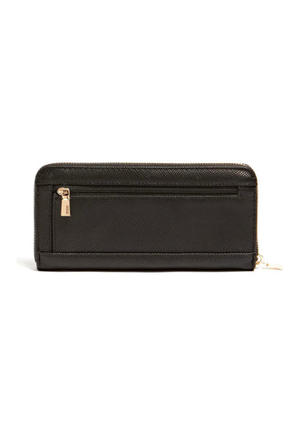 GUESS Laurel SLG Portafoglio Donna Black ZG850046 - Sandrini Calzature e Abbigliamento