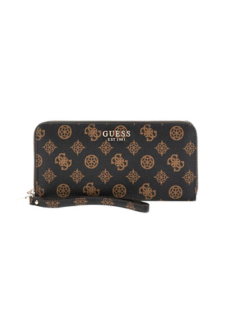 GUESS Laurel SLG Portafoglio Donna Mocha Logo PG850046 - Sandrini Calzature e Abbigliamento