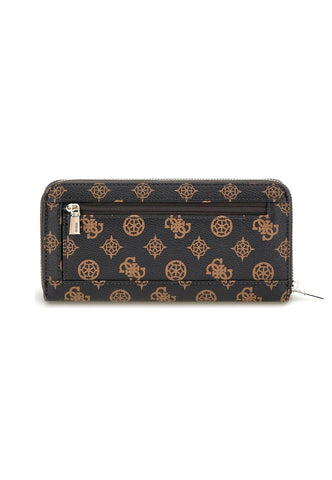 GUESS Laurel SLG Portafoglio Donna Mocha Logo PG850046 - Sandrini Calzature e Abbigliamento