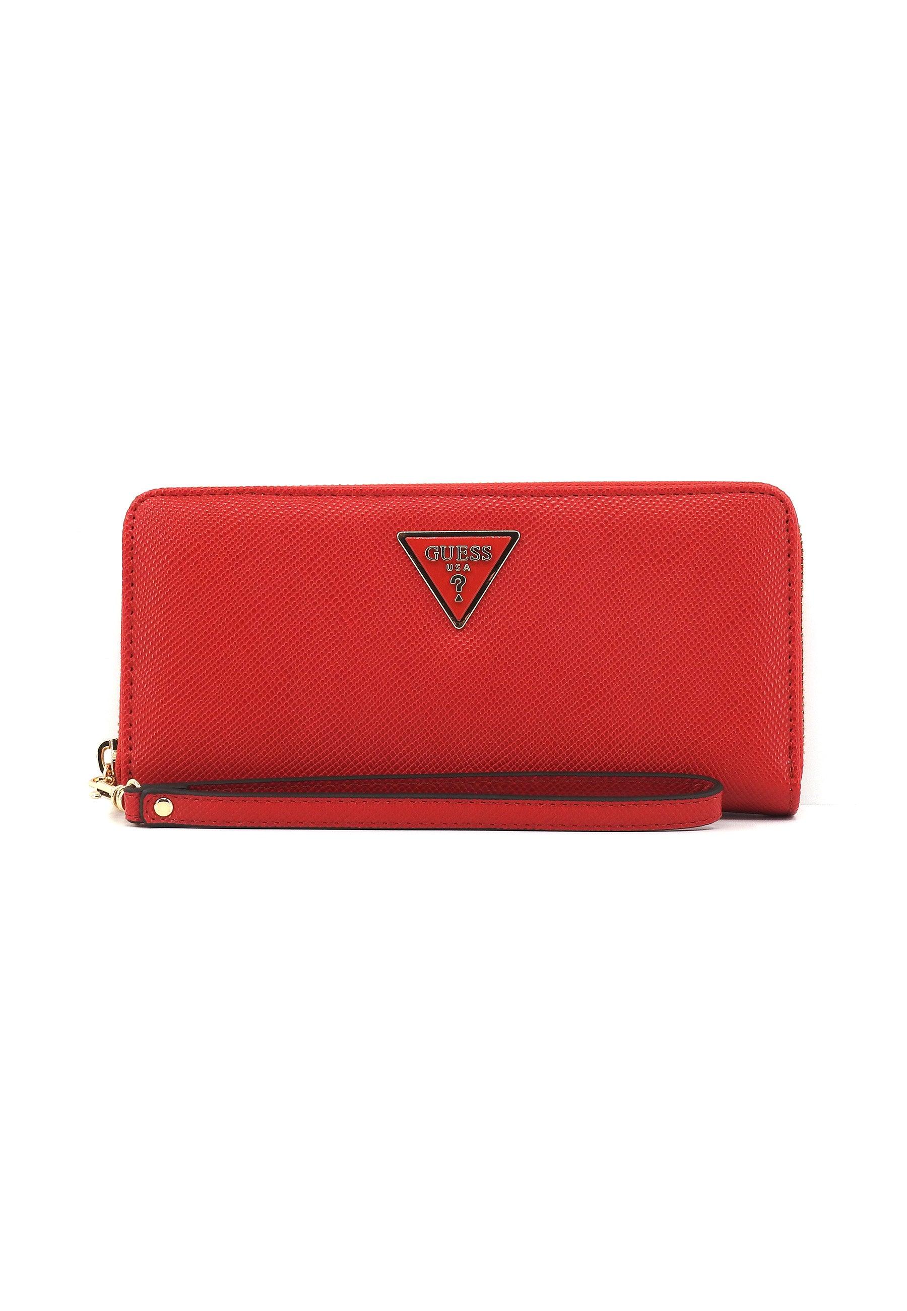 GUESS Laurel SLG Portafoglio Donna Red ZG850046 - Sandrini Calzature e Abbigliamento