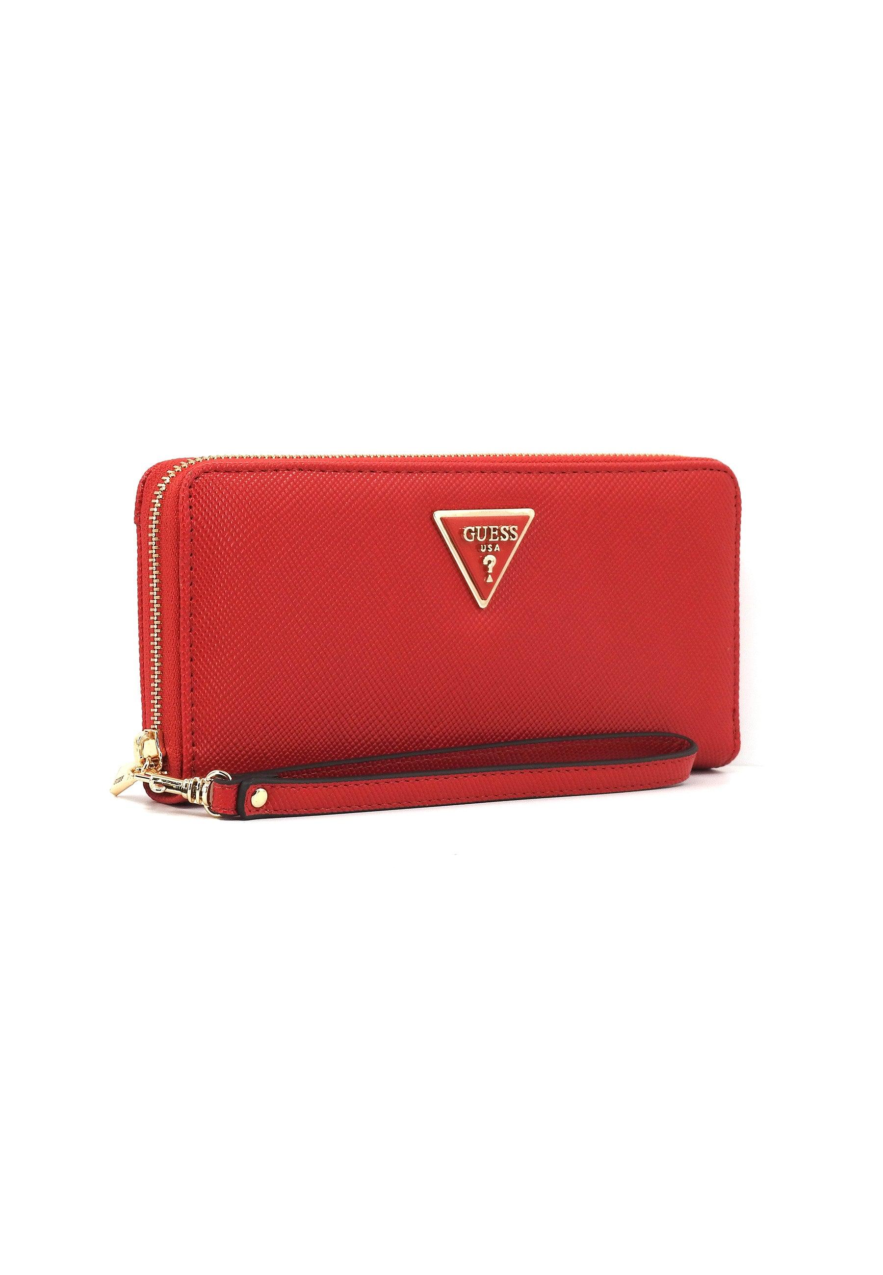 GUESS Laurel SLG Portafoglio Donna Red ZG850046 - Sandrini Calzature e Abbigliamento