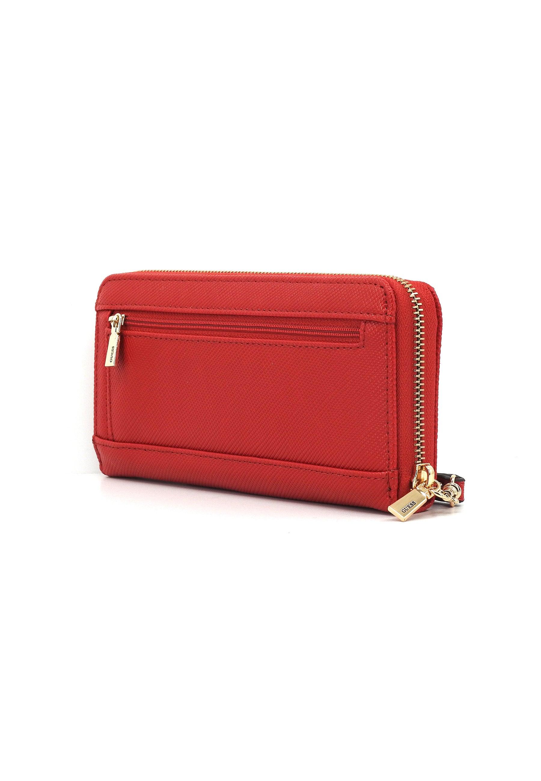 GUESS Laurel SLG Portafoglio Donna Red ZG850046 - Sandrini Calzature e Abbigliamento
