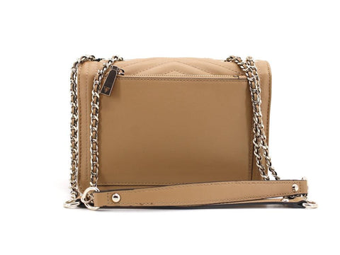 GUESS Lida Flap Borsa Trapuntata Borsa Beige VG812721 - Sandrini Calzature e Abbigliamento