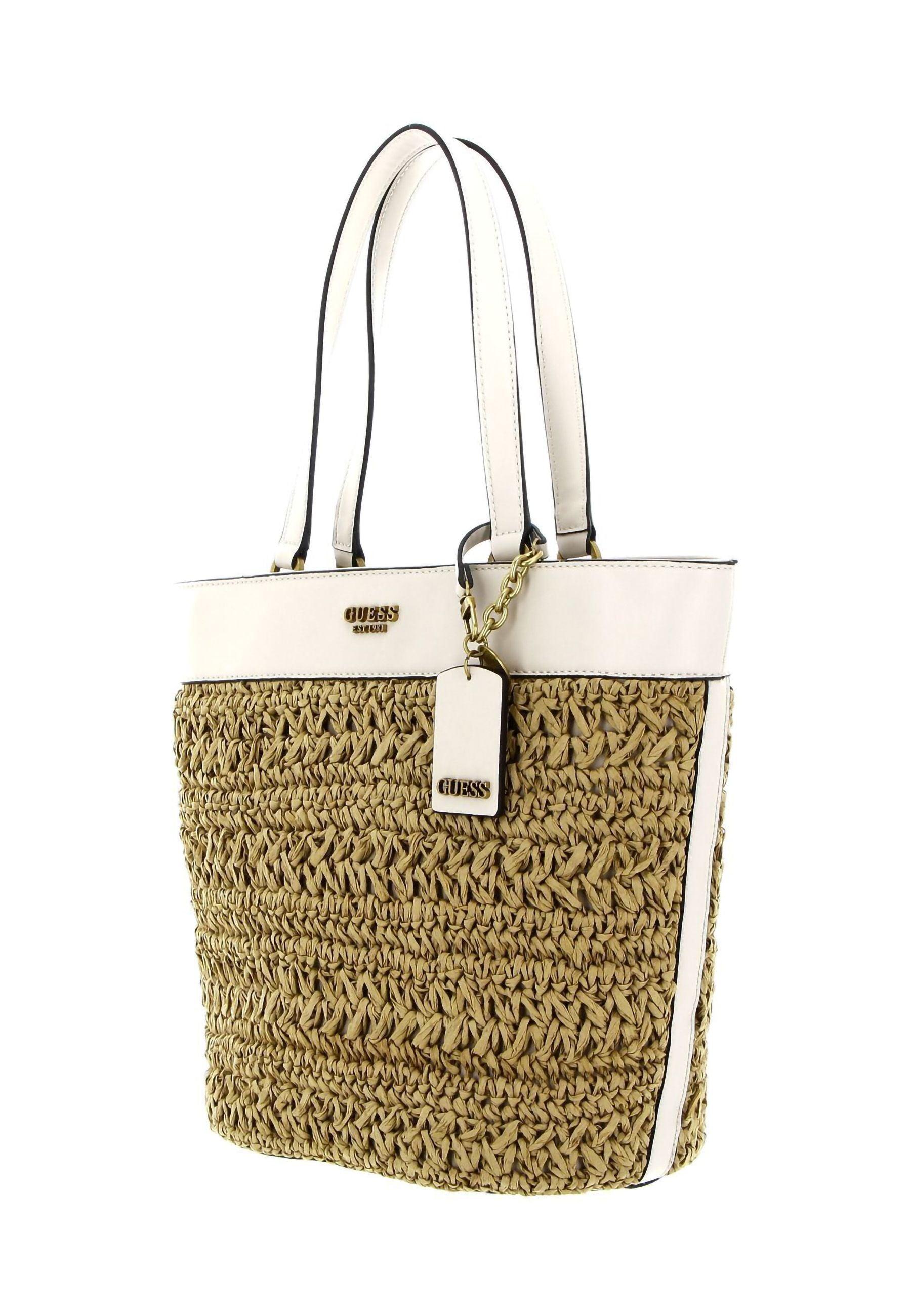 GUESS Liguria Borsa Shopper Beige Stone WB869623 - Sandrini Calzature e Abbigliamento