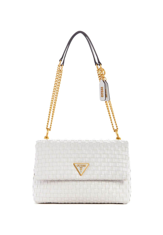 GUESS Lisbet Borsa Stone Bianco WA877421 - Sandrini Calzature e Abbigliamento