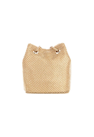 GUESS Lua Mini Bucket Pochette Donna Gold RG920575 - Sandrini Calzature e Abbigliamento