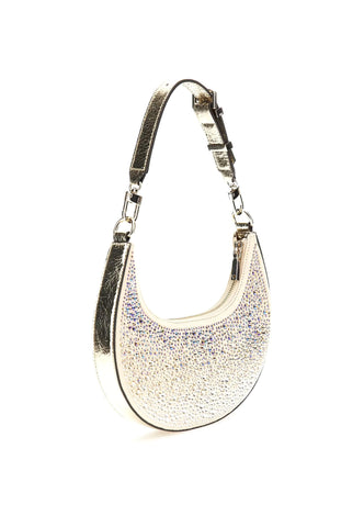 GUESS Lua Mini Hobo Borsa Donna Gold EG920501 - Sandrini Calzature e Abbigliamento