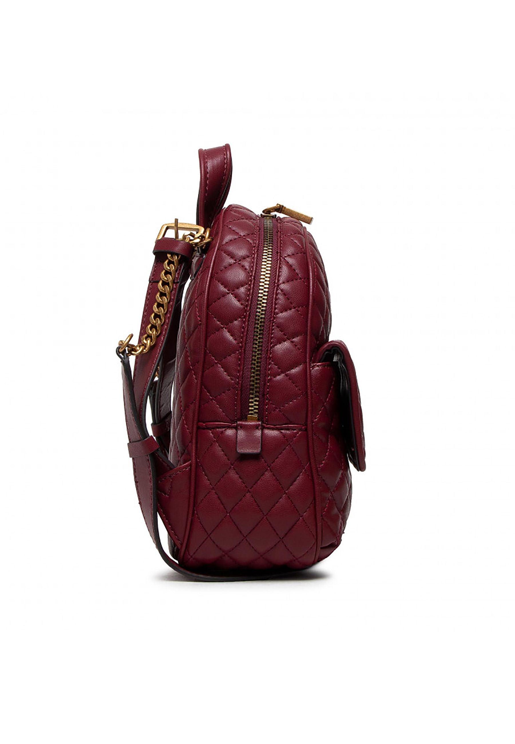 GUESS Maila Backpack Zaino Donna Merlot QB866132 - Sandrini Calzature e Abbigliamento