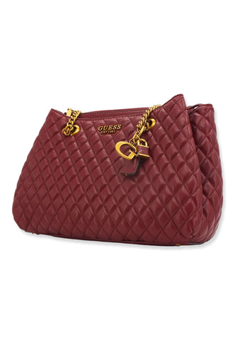 GUESS Maila Borsa Donna Bordeaux Merlot QB866106 - Sandrini Calzature e Abbigliamento