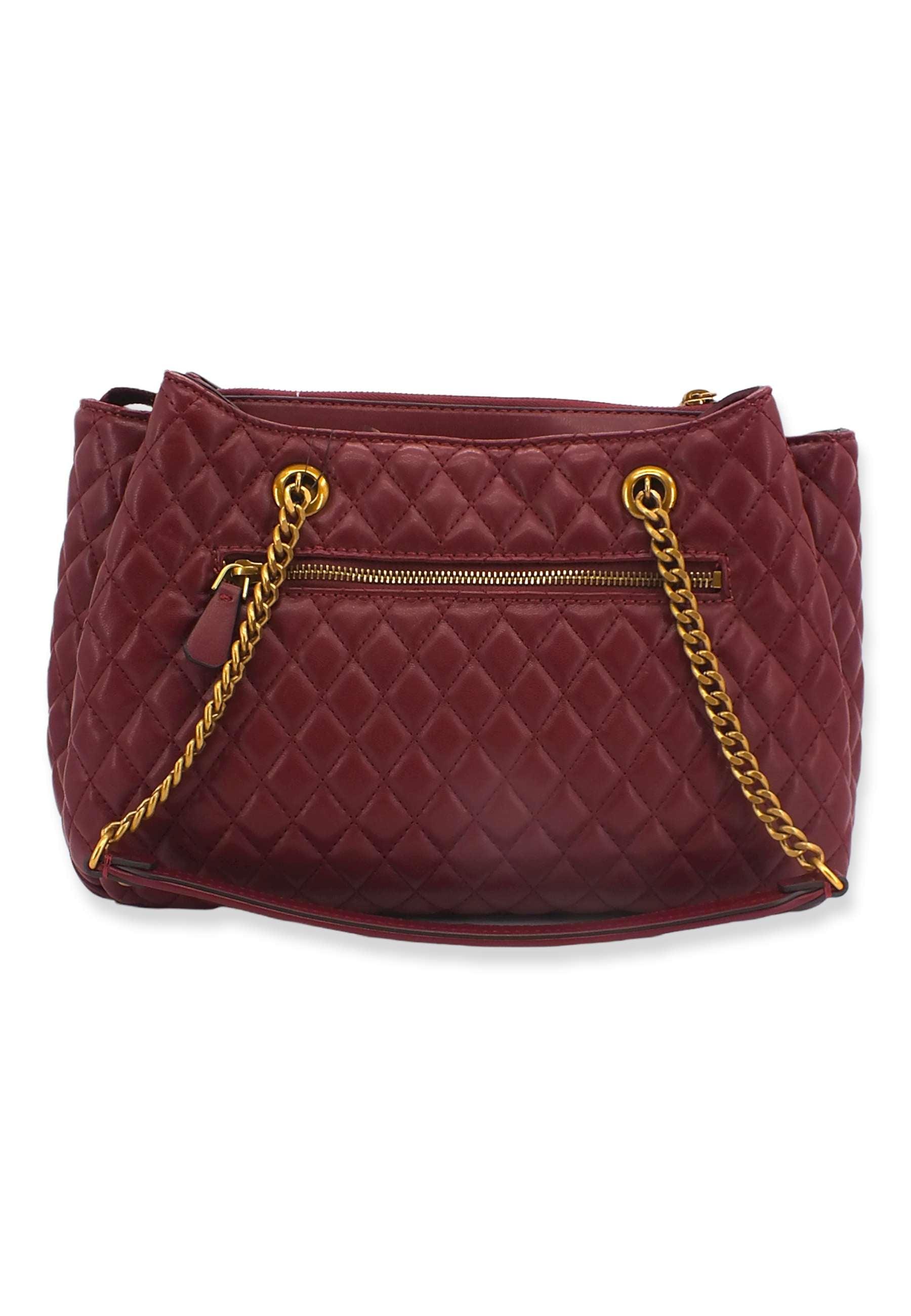 GUESS Maila Borsa Donna Bordeaux Merlot QB866106 - Sandrini Calzature e Abbigliamento