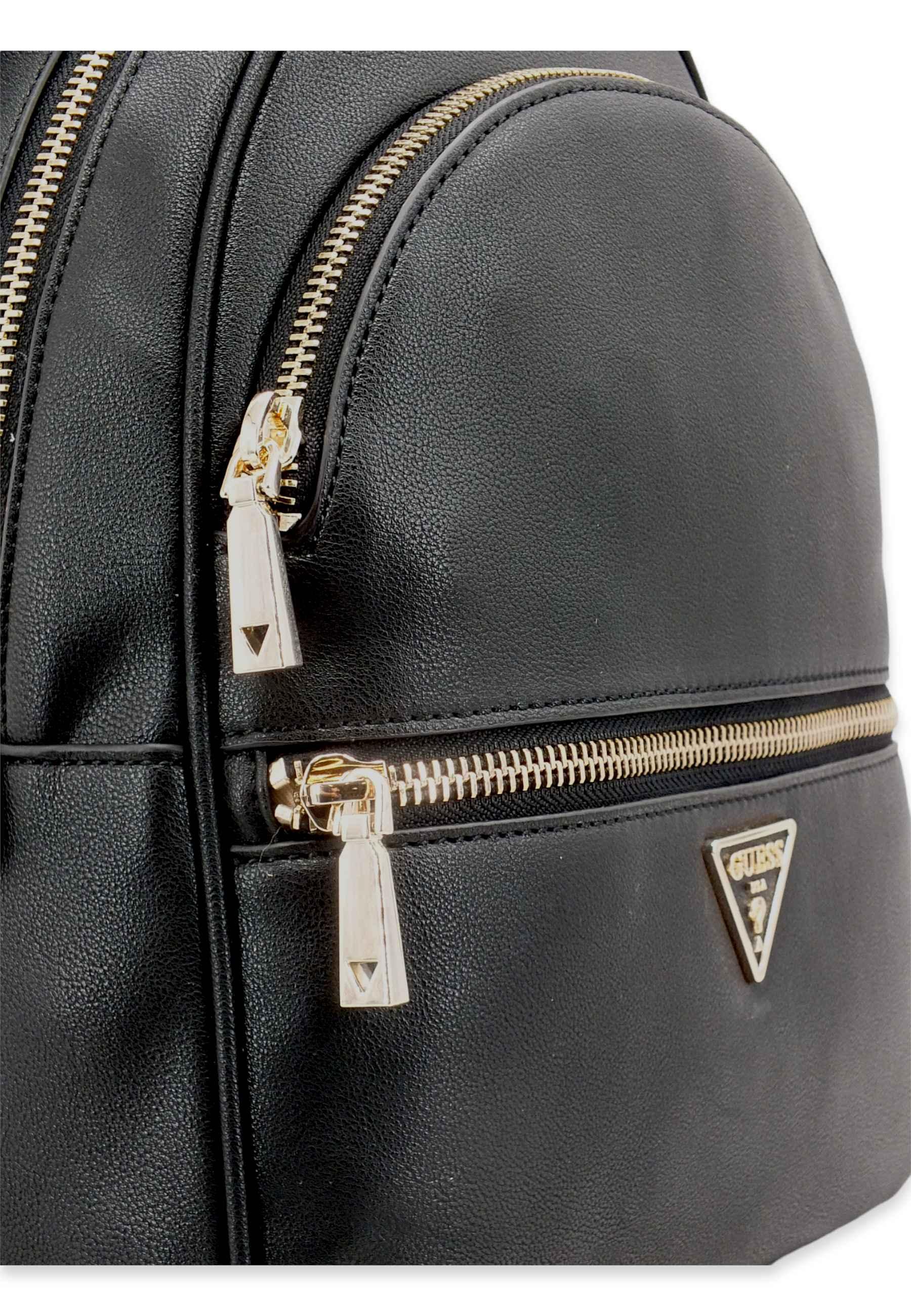 GUESS Manhattan Backpack Large Zaino Donna Black BG699433 - Sandrini Calzature e Abbigliamento