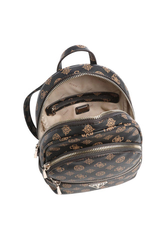 GUESS Manhattan Zaino Donna Mocha Logo PG699432 - Sandrini Calzature e Abbigliamento