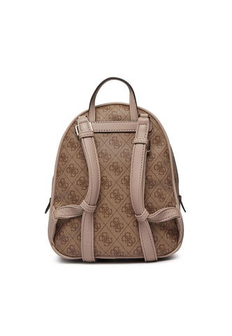 GUESS Manhattan Zaino Mini Latte Logo Beige SG699432 - Sandrini Calzature e Abbigliamento