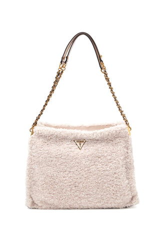 GUESS Maranta Borsa Pelo Bianco Stone WZ897410 - Sandrini Calzature e Abbigliamento