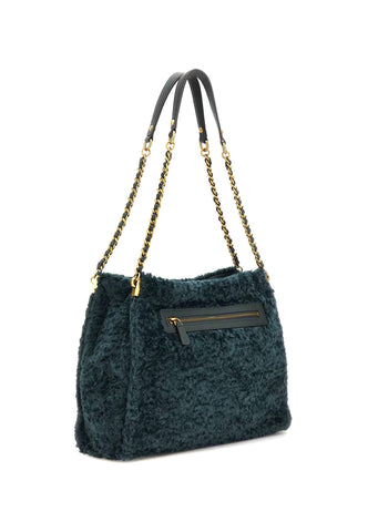 GUESS Maranta Borsa Pelo Shopper Forest Verde WB897410 - Sandrini Calzature e Abbigliamento