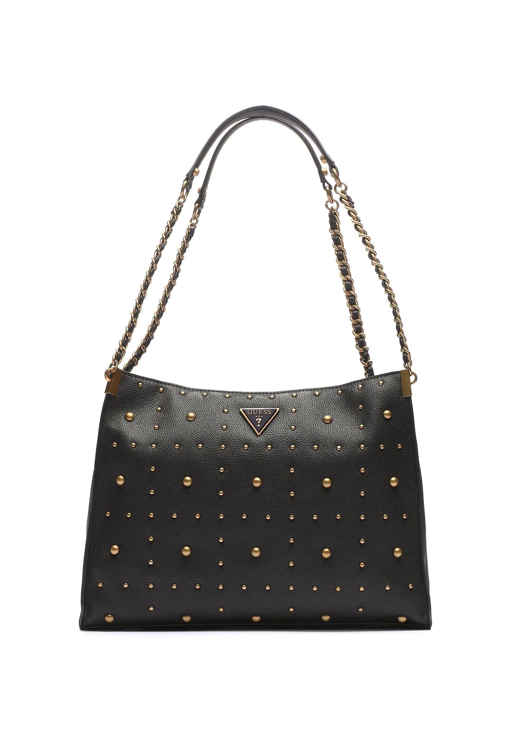 GUESS Maranta Borsa Shopper Borchie Black EB897410 - Sandrini Calzature e Abbigliamento