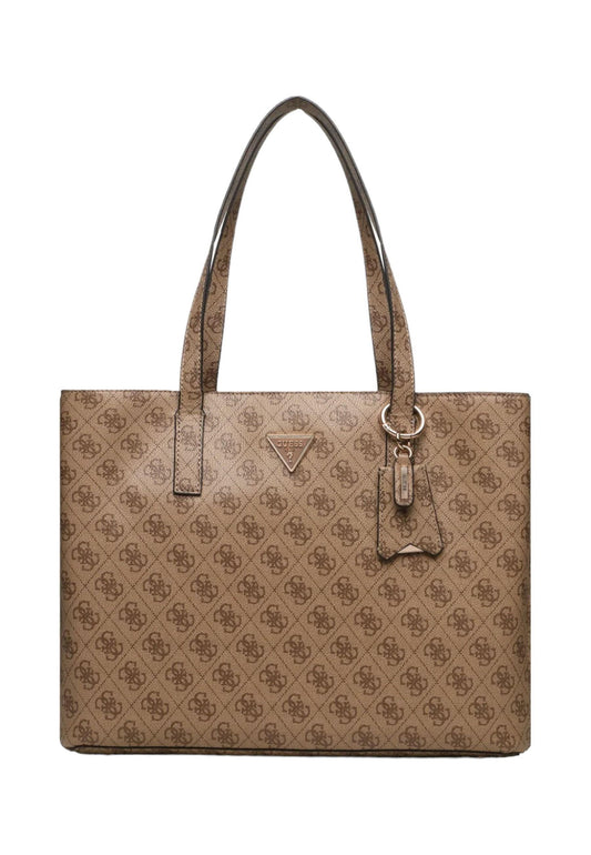 GUESS Meridian Borsa Girlfriend Tote Latte Logo SG877823 - Sandrini Calzature e Abbigliamento