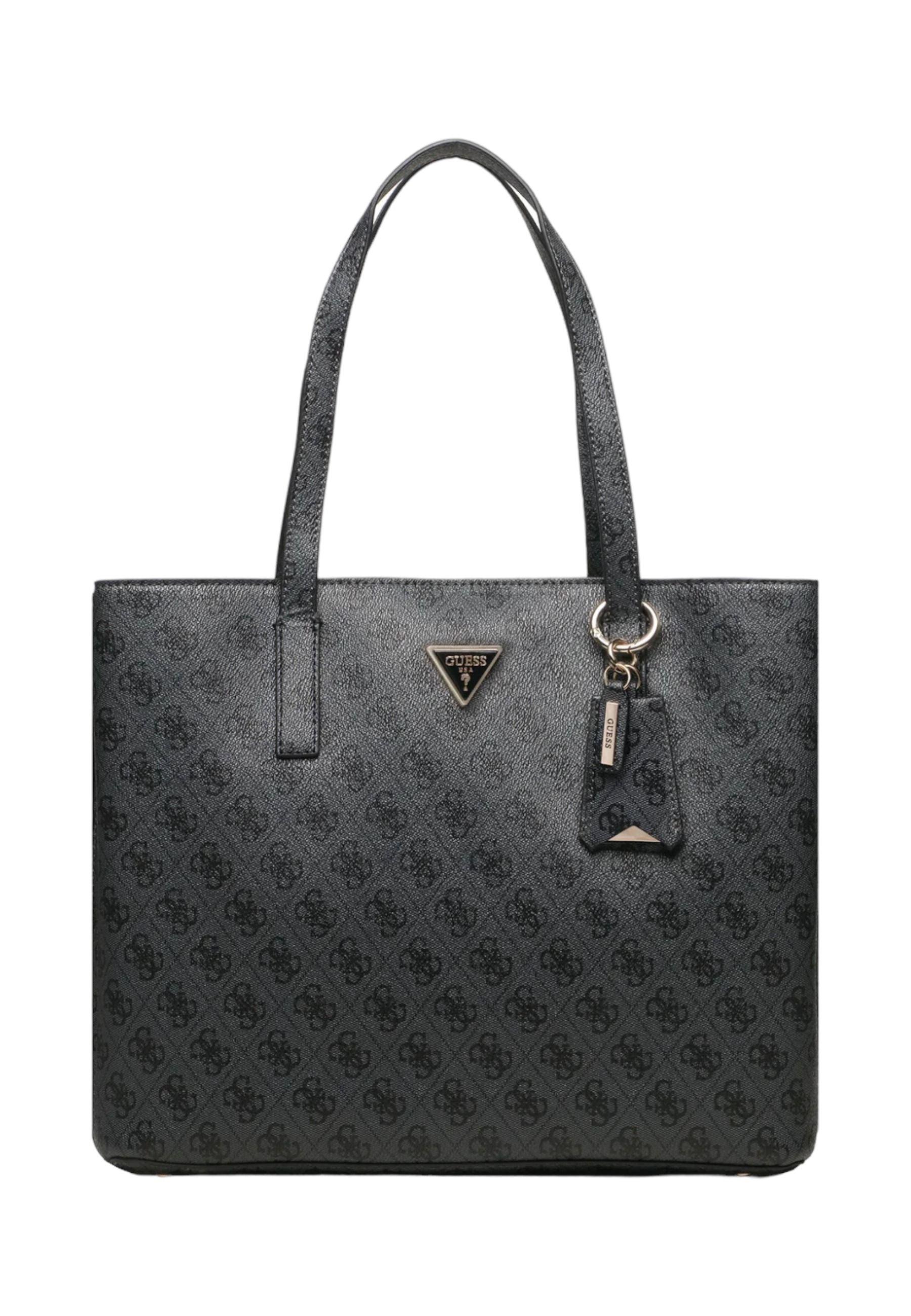 GUESS Meridian Borsa Tote Girlfriend Coal Logo SG877823 - Sandrini Calzature e Abbigliamento