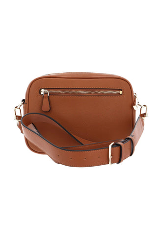 GUESS Meridian Borsa Tracolla Donna Cognac Marrone BG877814 - Sandrini Calzature e Abbigliamento