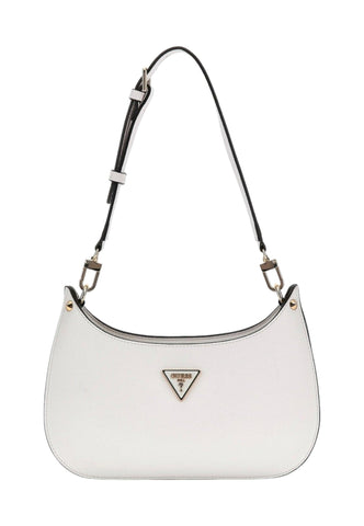 GUESS Meridian Mini Borsa Donna Stone Bianco BG877872 - Sandrini Calzature e Abbigliamento