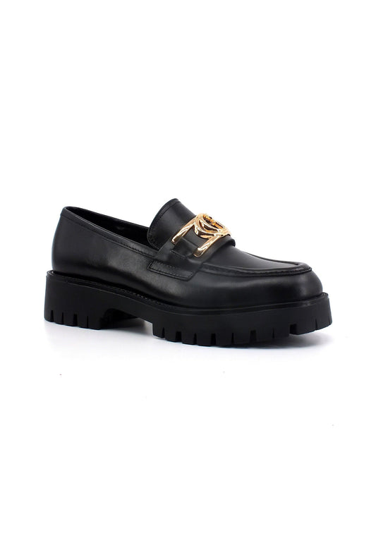GUESS Mocassino Donna Black FL7ILRLEA14 - Sandrini Calzature e Abbigliamento