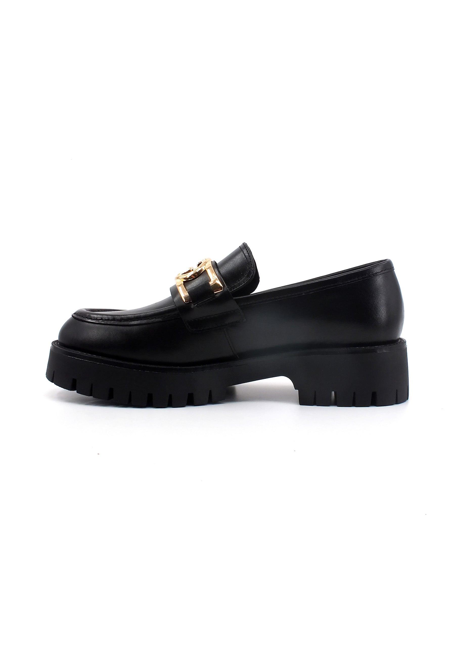 GUESS Mocassino Donna Black FL7ILRLEA14 - Sandrini Calzature e Abbigliamento