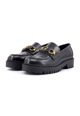 GUESS Mocassino Donna Black FL8ORNLEA14 - Sandrini Calzature e Abbigliamento