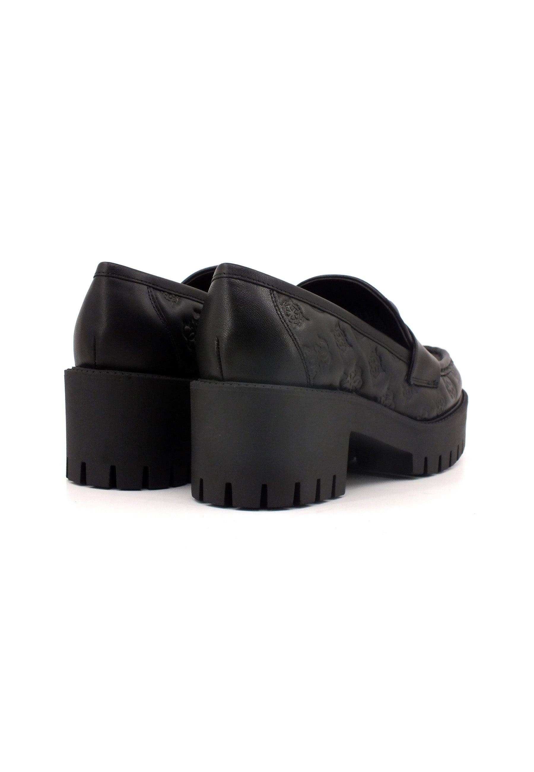 Guess decolte' scarpe da donna in pelle nero FL7FL5LEA08 Guess decolte' scarpe da donna in pelle nero FL7FL5LEA08