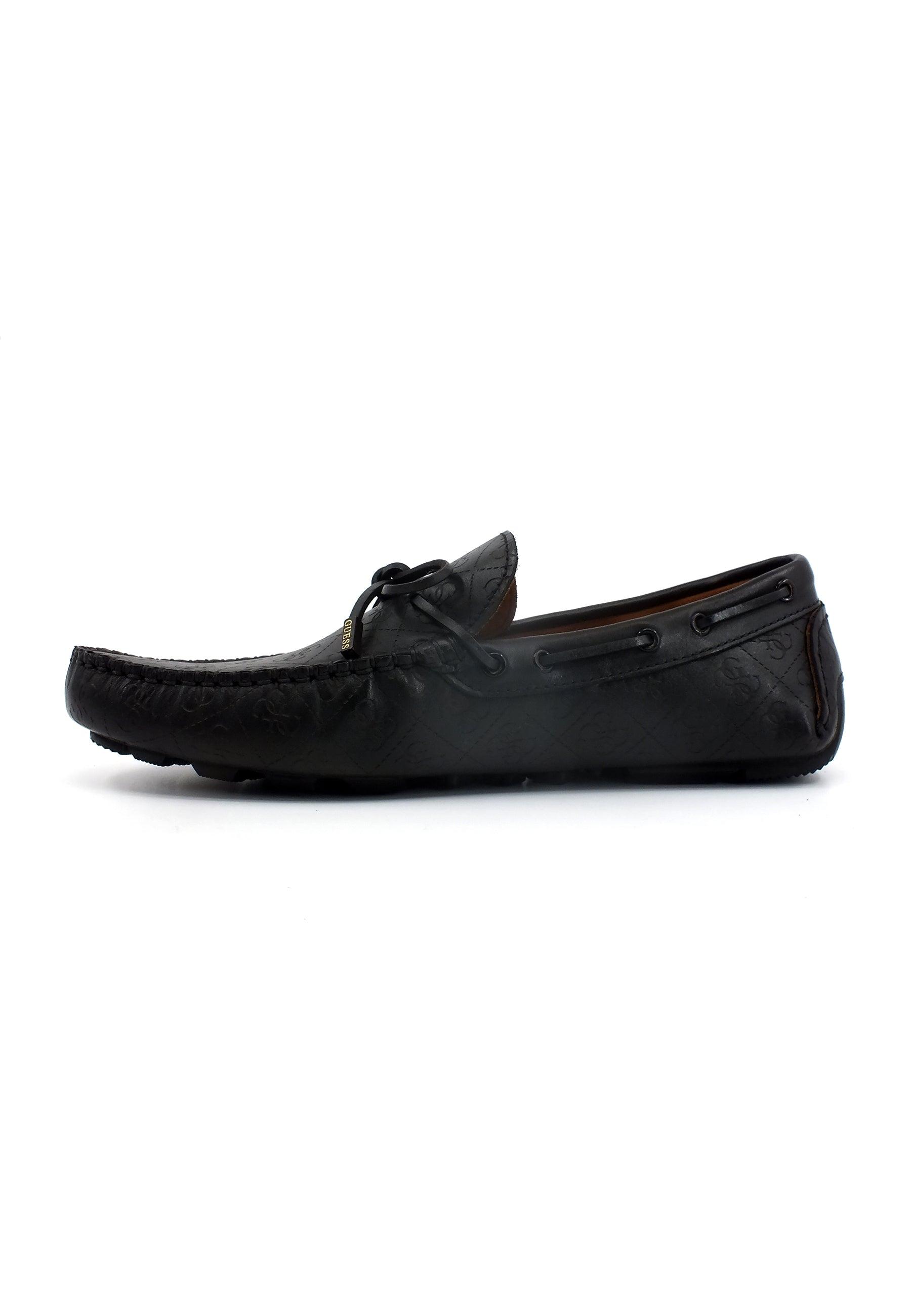 GUESS Mocassino Uomo Nero FM6GALFAL14 - Sandrini Calzature e Abbigliamento