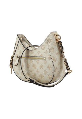 GUESS Nelka Borsa Tracolla Donna Cream Logo PG930712 - Sandrini Calzature e Abbigliamento