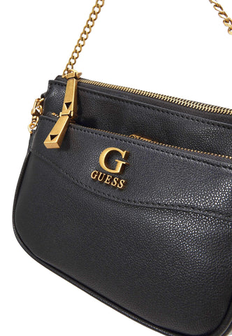 GUESS Nell Borsa Double Black VB867870 - Sandrini Calzature e Abbigliamento