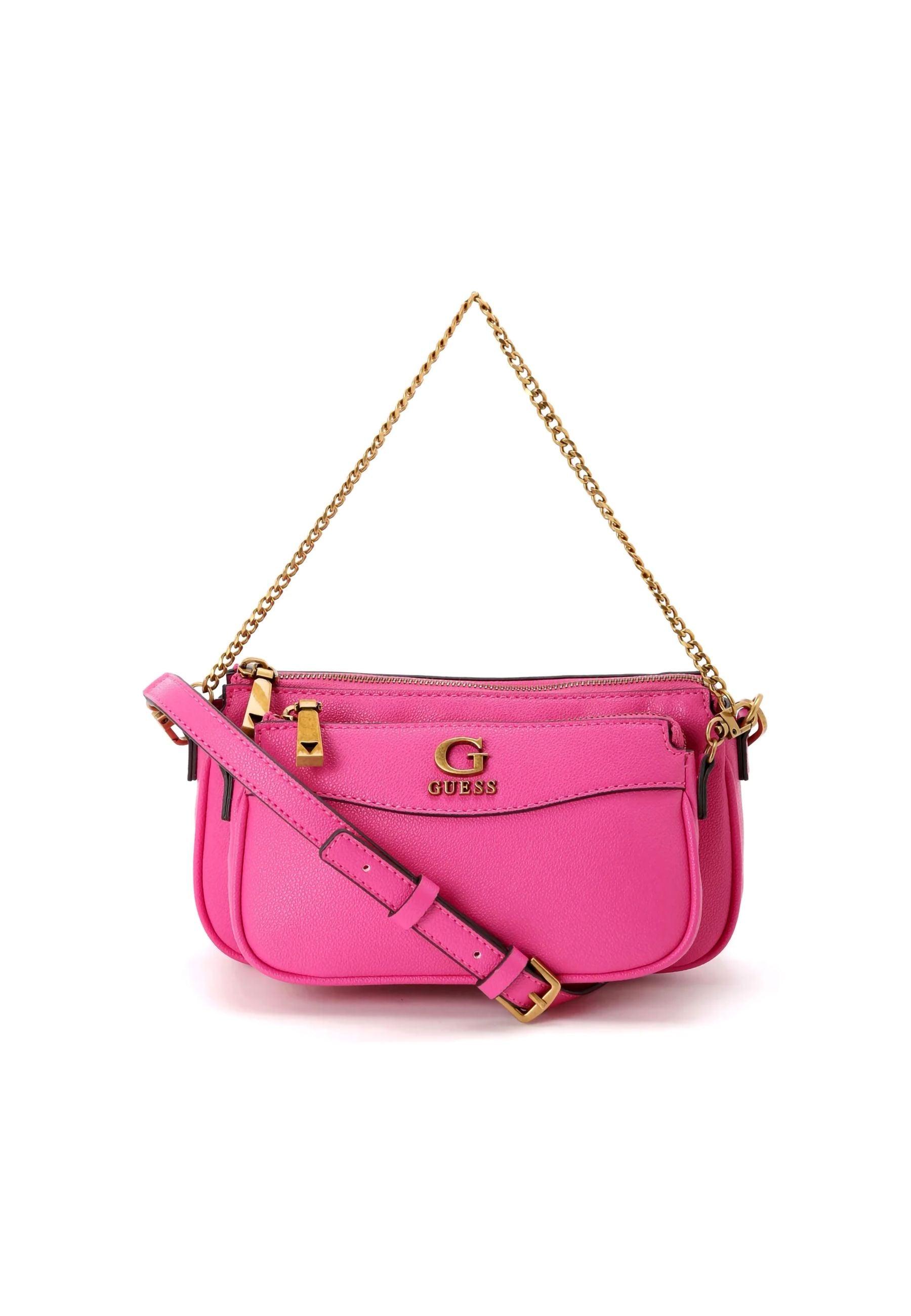 GUESS Nell Borsa Double Fuchsia VB867870 - Sandrini Calzature e Abbigliamento
