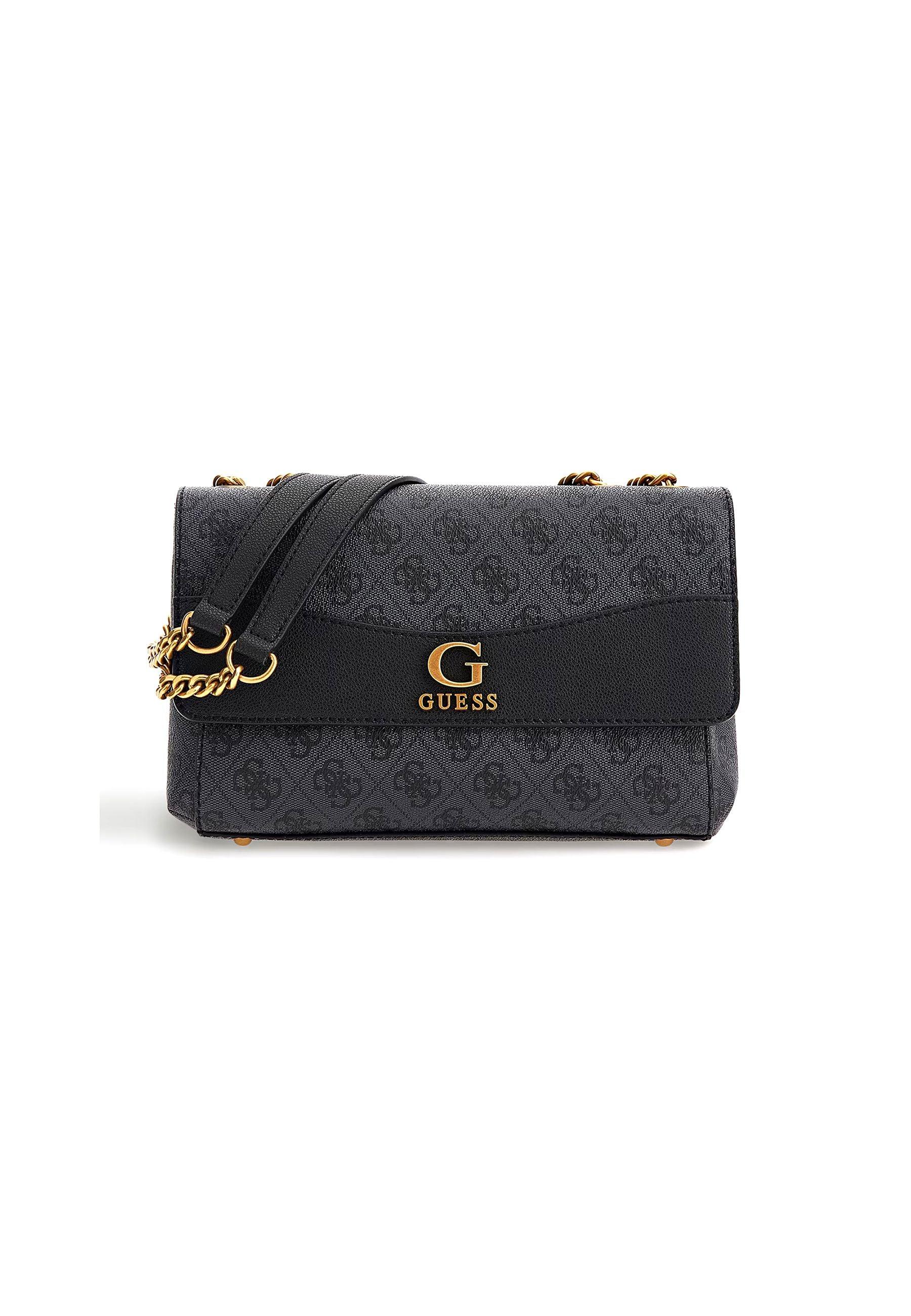 GUESS Nell Borsa Tracolla Crossbody Coal Logo SB873521 - Sandrini Calzature e Abbigliamento